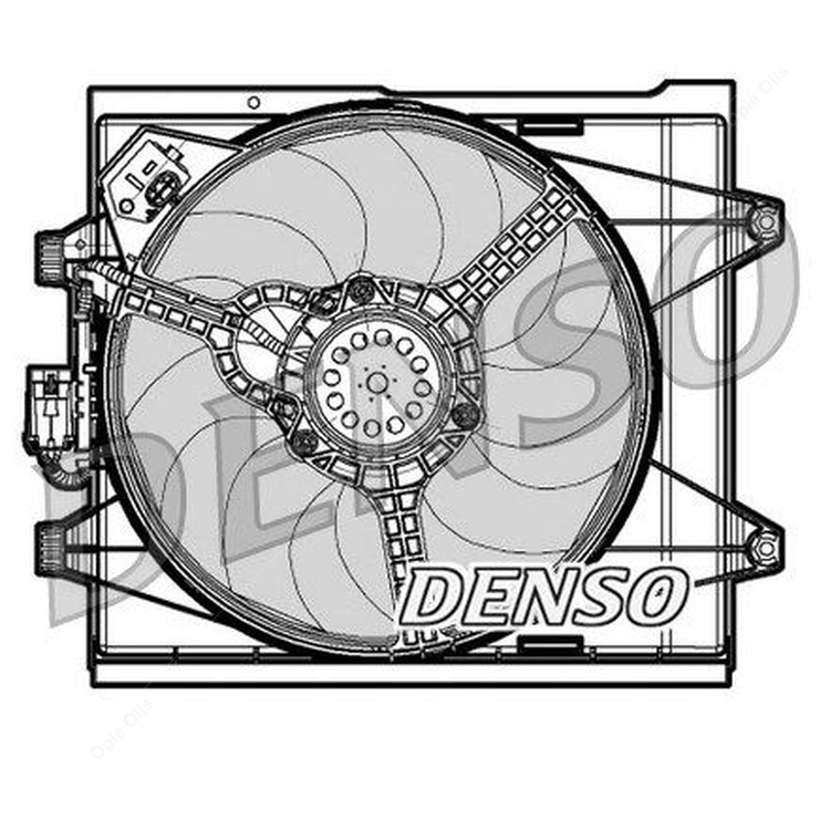 DENSO Radiator Fan - DER09048 - Engine Cooling