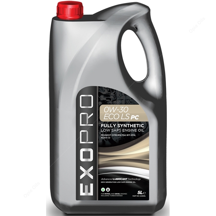 EXOPRO 0W-20 ECO LS PC Fully Synthetic Low SAPS Engine Oil