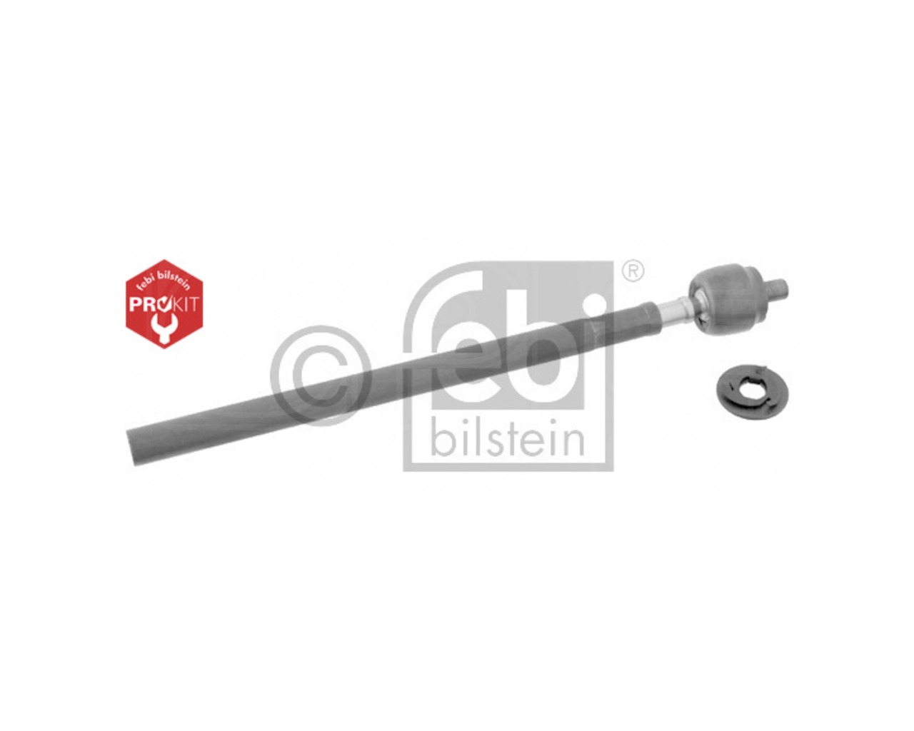 febi bilstein 27432 Inner Tie Rod without tie rod end with lock washer pack of one 