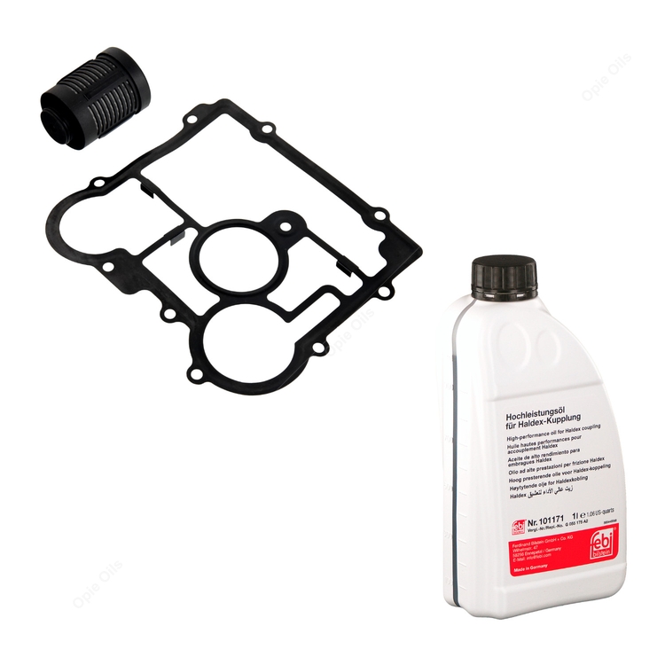 Febi Bilstein 177864 Filtro Haldex Con Tapa Y Tornillos: Máxima Fiabilidad Para Tu 4x4
