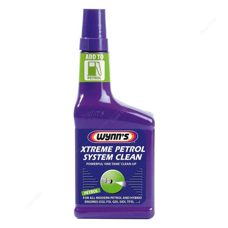 Wynns Xtreme Petrol System Clean - 325ml - Cleans And Protects