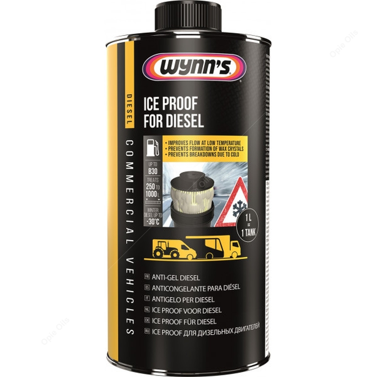Wynns CV Ice Proof For Diesel - 1L 1 Litre - Cold Weather