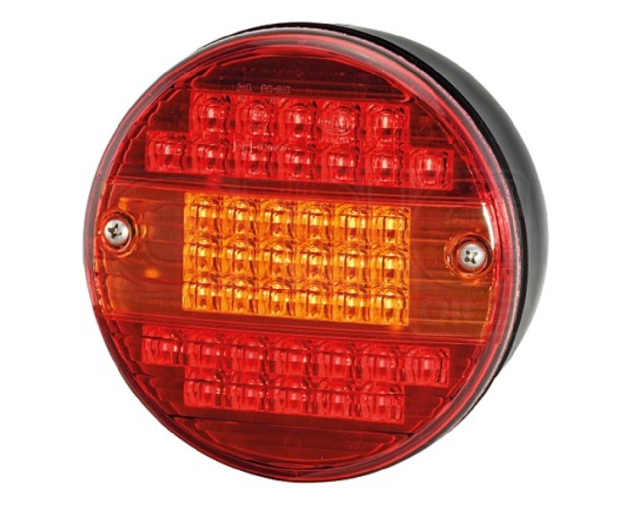 HELLA 2VP 006 040-351 Rearlight - Bulb - 24/12V - Mounting - Lens - View #3