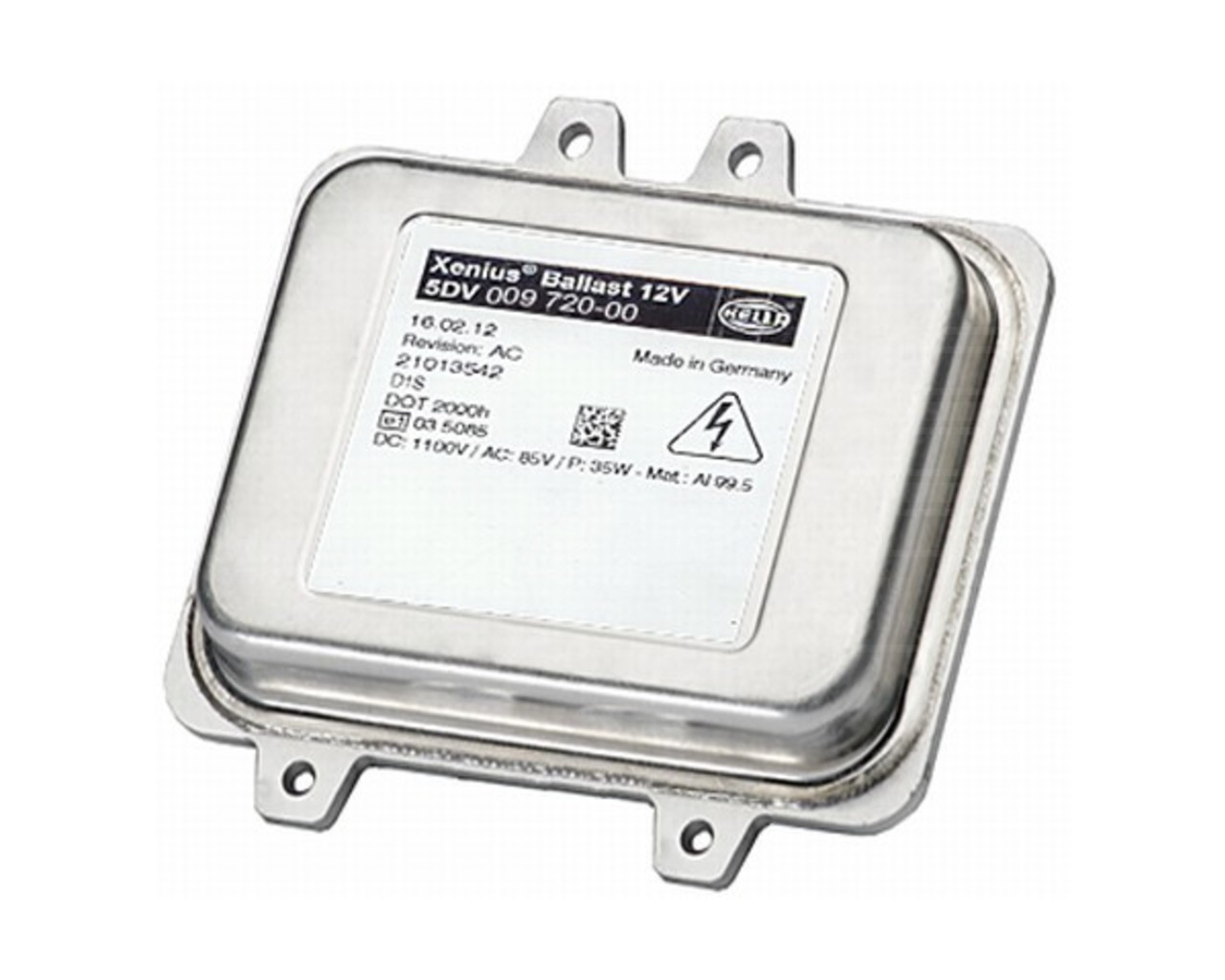 Ballast, gas discharge lamp Xenon Ballast System 12v HELLA 5DV 009