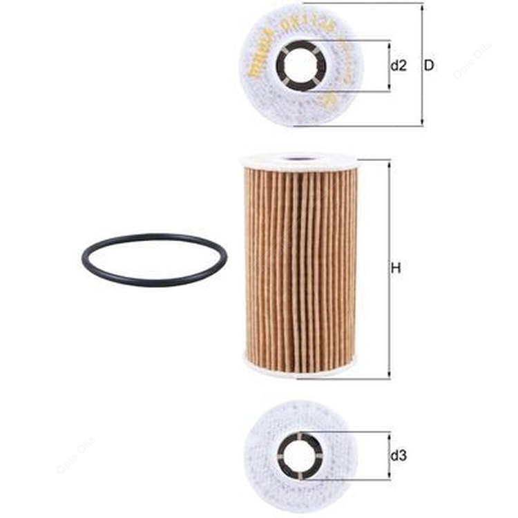 Filtre à Huile MIW 268117 - Qualité Premium Pour Moto Et Scooter