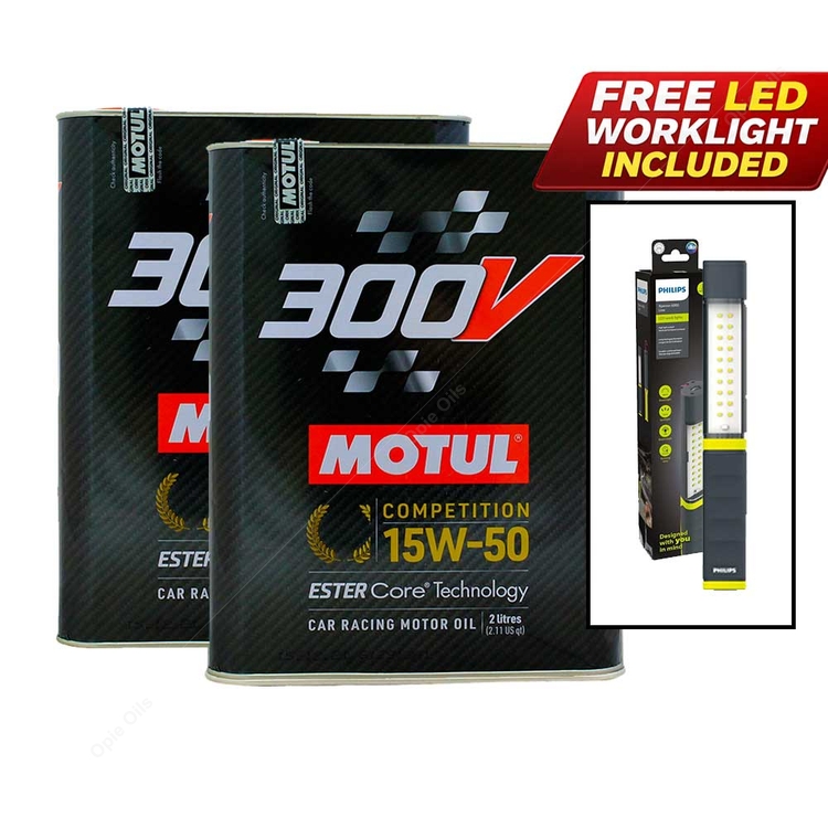 Motul 300V Competition 15w-50 Ester Technology Racing Car Engine Oil