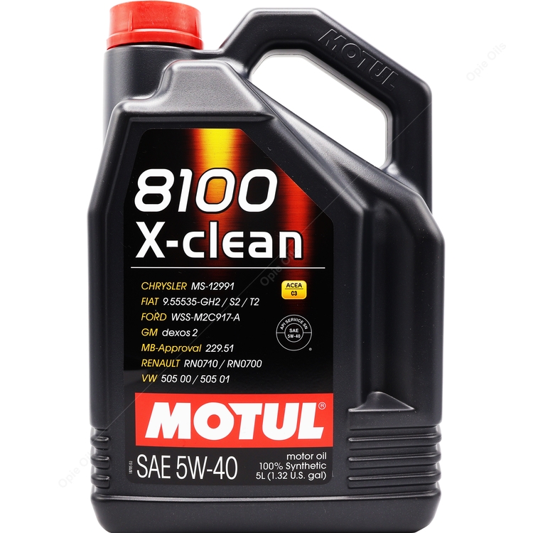 Motul 8100 X-Clean 5w-40