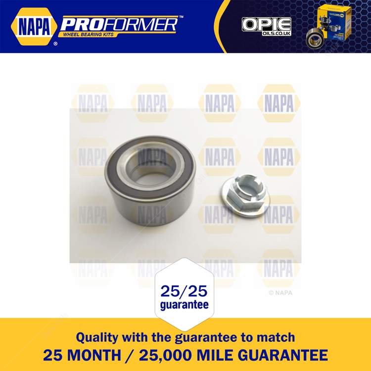 NAPA Wheel Bearing Kit (PWB1155) Fits Jaguar XType