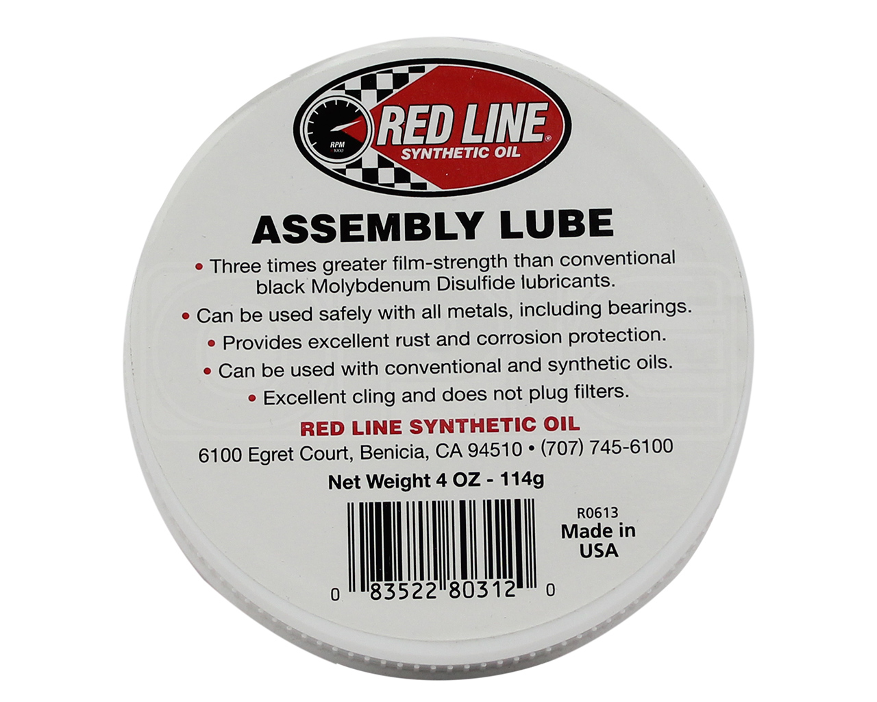 RED LINE ASSEMBLY LUBRICANT