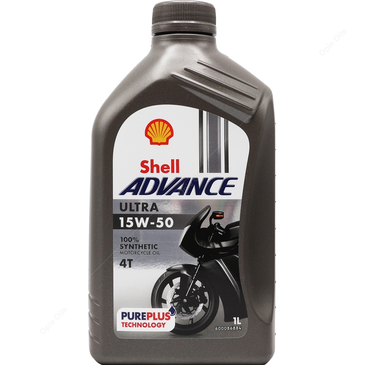 Shell Advance Ultra 4T 15w-50 Performance Syn Bike Oil