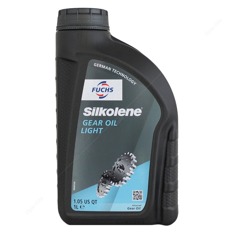 Silkolene Gear Oil Light Competition & Road Motorcycles Gear Fluid 1 Litre 1L