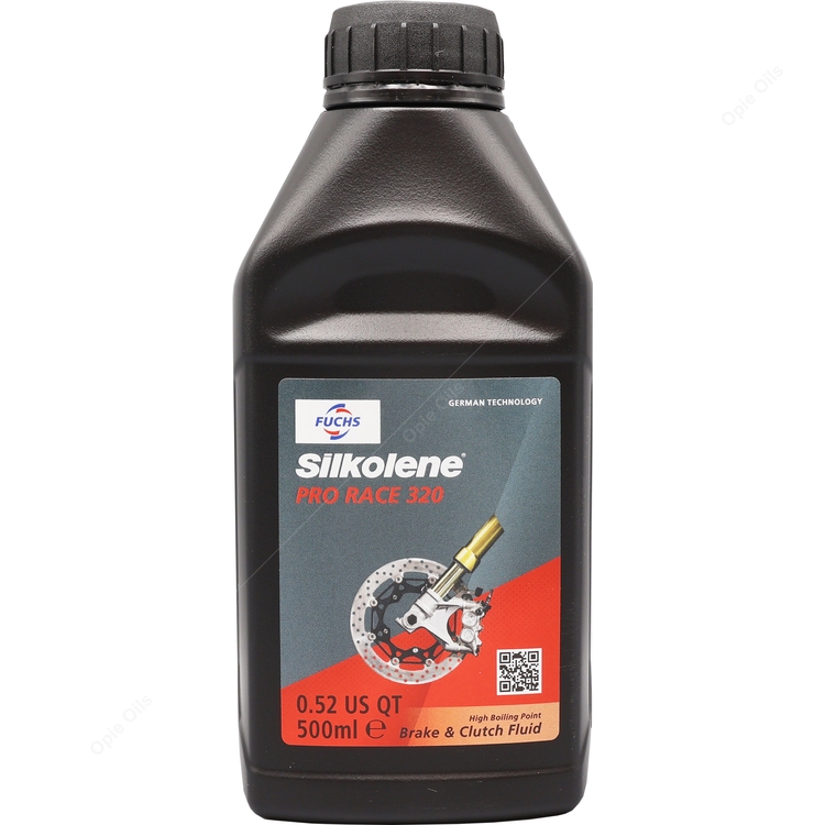 Silkolene Pro Race 320 Brake Fluid Racing DOT4 (Fuchs)