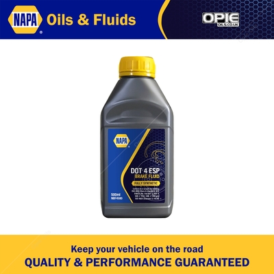 NAPA DOT 4 ESP Fully Synthetic Brake & Clutch Fluid