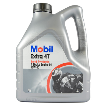 Mobil Extra 4T 10W-40 Semi Synthetic 4 Stroke Motorcycle Engine Oil