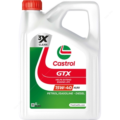 Castrol GTX 15W-40 A3/B3 Car Engine Oil
