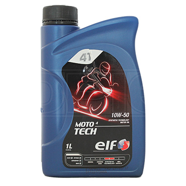 ELF MOTO 4 Tech 10W50 Motorcycle Engine Oil