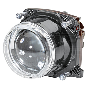 HELLA LED Feu diurne - 90mm - 12V / 24V - rond - limpide - Câble HELLA LED Feu diurne - 90mm - 12V / 24V - rond - limpide - Câble