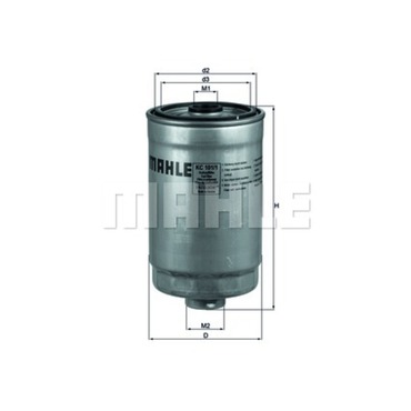 Fuel Filter KC 76 Mahle | - Fuel Filter - View #9