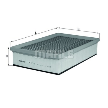 Air Filter By MAHLE ORIGINAL - LX778 - View #4