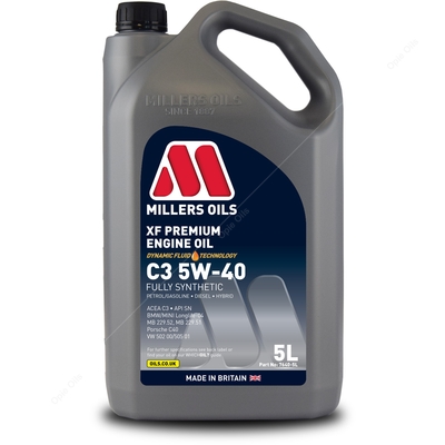 Millers Oils XF Premium C3 5w-40 Fully Synthetic Engine Oil