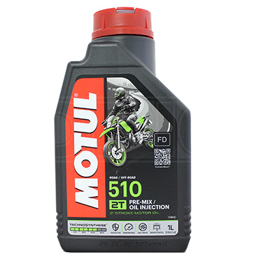 Motul 510 2T 2 Stroke Premix & Injector Ester Synthetic Motorcycle Engine Oil