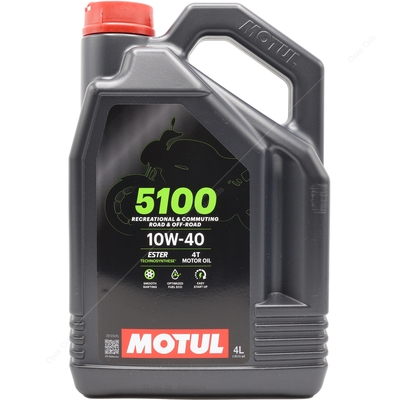 Motul 5100 4T 10w-40 Ester Synthetic Racing Motorcycle Engine Oil