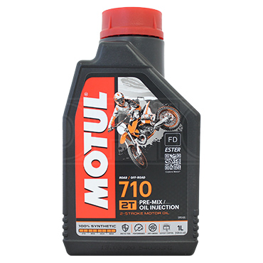 Motul 710 2T 2 Stroke Premix & Injector Ester Synthetic Racing Motorcycle Engine Oil