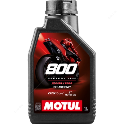 Motul 800 2T Factory Line Ester Synthetic Premix Road Racing Motorcycle Engine Oil