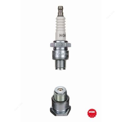 NGK BU8H Non-Resistor Spark Plugs (6431) – Set Of 6 – Made In Japan