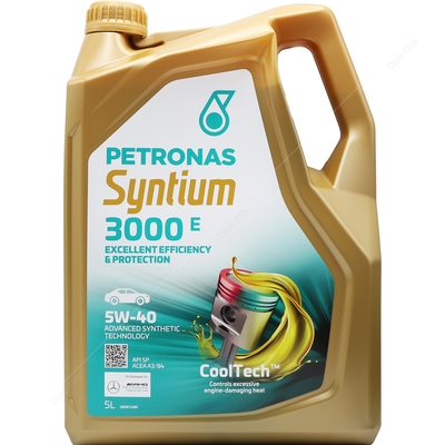 PETRONAS Syntium 3000 E 5W-40 Fully Synthetic Car Engine Oil