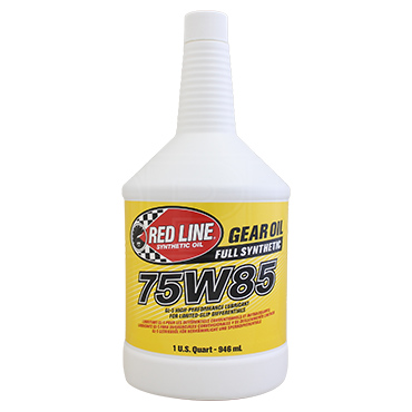 RED LINE High Performance 75W-85 GL-5 Fully Synthetic Gear Oil