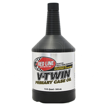 Red Line V-Twin Primary Synthetic Case Oil with Shockproof