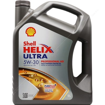 Shell Helix Ultra Professional AG 5w-30 Pure Plus Fully Synthetic Engine Oil dexos2