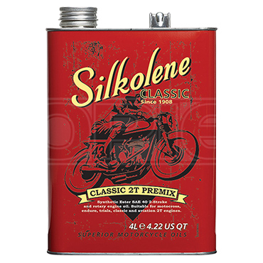 Silkolene Classic 2T PreMix - SAE 40 Synthetic Ester Engine Oil