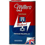 Millers Oils Vintage Millerol 30 Monograde Mineral Engine Oil