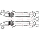 Apec Brake Adjuster Kit (ADB3005)