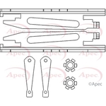 Apec Brake Adjuster Kit (ADB3011)