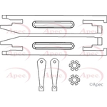 Apec Brake Adjuster Kit (ADB3016)