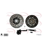 Apec 3 Piece Clutch Kit Including CSC (ACL1015)