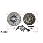 Apec 3 Piece Clutch Kit Including CSC (ACL1023)