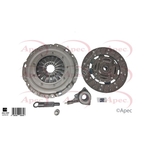 Apec 3 Piece Clutch Kit Including CSC (ACL1037)