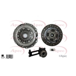 Apec 3 Piece Clutch Kit Including CSC (ACL1046)