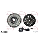 Apec 3 Piece Clutch Kit Including CSC (ACL1047)