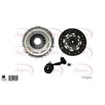 Apec 3 Piece Clutch Kit Including CSC (ACL1074)