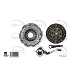 Apec 3 Piece Clutch Kit Including CSC (ACL1079)