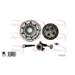 Apec 3 Piece Clutch Kit Including CSC (ACL1081)