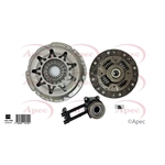 Apec 3 Piece Clutch Kit Including CSC (ACL1095)