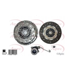 Apec 3 Piece Clutch Kit Including CSC (ACL1109)