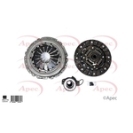 Apec 3 Piece Clutch Kit Including CSC (ACL1116)