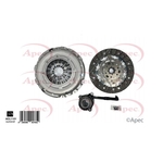 Apec 3 Piece Clutch Kit Including CSC (ACL1121)